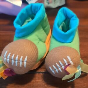 Colorful Kids Booties Sassy Football Booties And Dallas Cowboys Booties